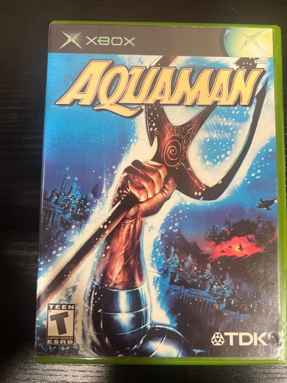 Aquaman: Battle for Atlantis (Microsoft Xbox, 2003) Complete